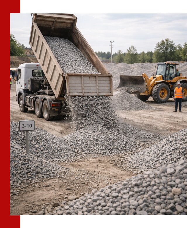 Гранитный щебень фракции 3–10: доставка и продажа в Протвине