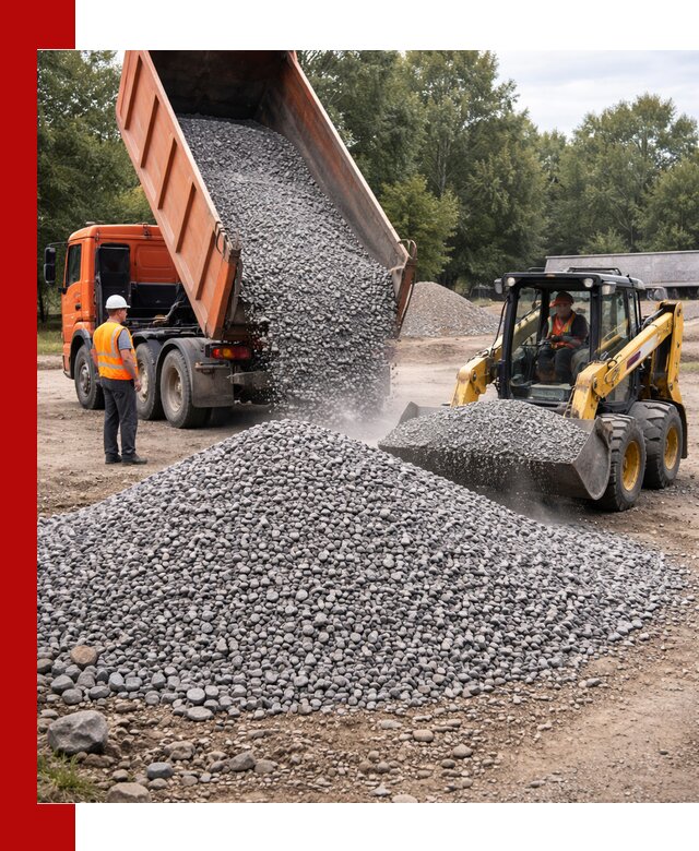 Купить гранитный щебень фракции 5–10 в Протвине с доставкой