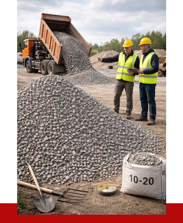 Гранитный щебень фракция 10-20 в Протвине от 4274 руб.|ПРОНЕРУДПрн