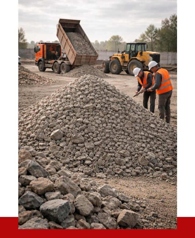 Гранитный щебень фракция 40-70 в Протвине от 2544 руб ПРОНЕРУДПрн