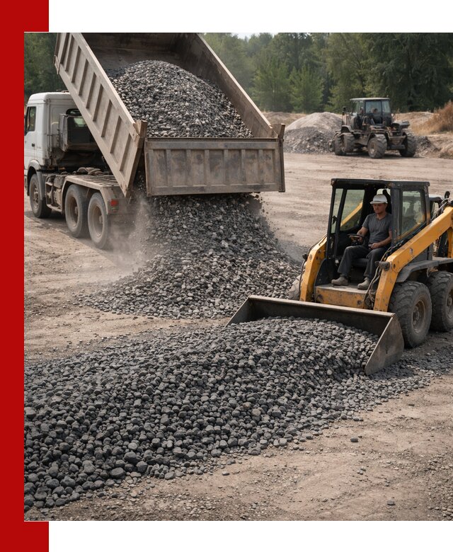 Гранитный щебень фракция 40-70 с доставкой в Протвине