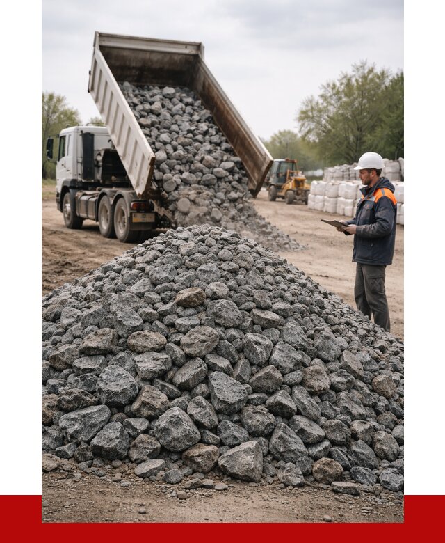 Гранитный щебень фракция 100-200 в Протвине от 4274 р. ПРОНЕРУДПрн