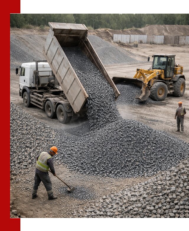 Щебень габбро-диабаз фр. 5-20 с доставкой в Протвине