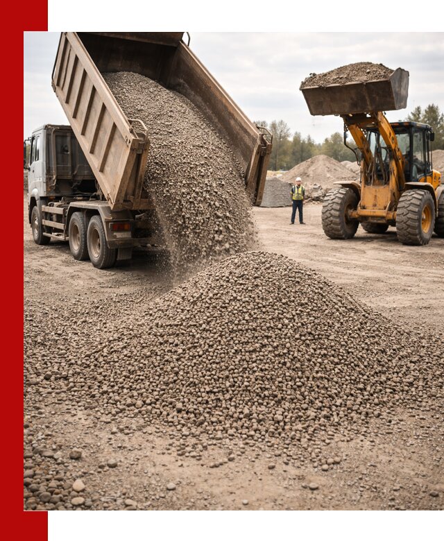 Гравийный щебень фракция 3–10 с доставкой в Протвине