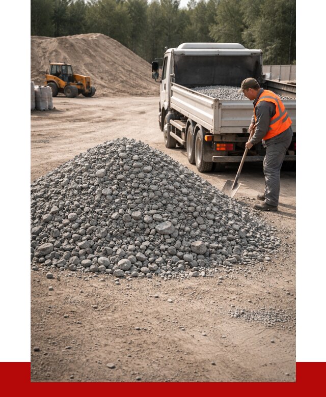 Гравийный щебень фракция 5-10 в Протвине от 2239 р. | ПРОНЕРУДПрн