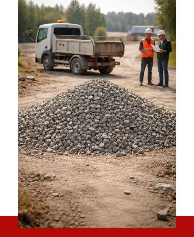 Гравийный щебень фракция 20-40 в Протвине от 1221 р. | ПРОНЕРУДПрн