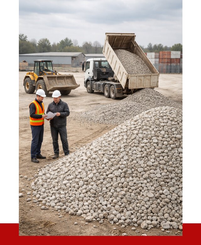 Известняковый щебень в Протвине от 1425 р. доставка | ПРОНЕРУДПрн
