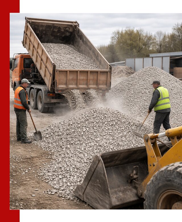 Доломитовый щебень фракции 5-20 с доставкой в Протвине