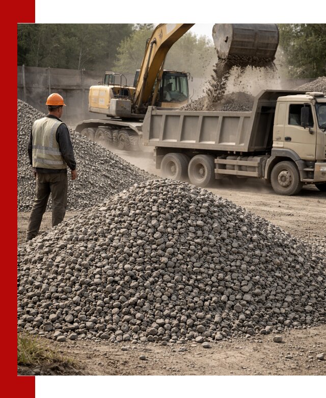 Шлаковый щебень фракция 5-20 с доставкой в Протвине