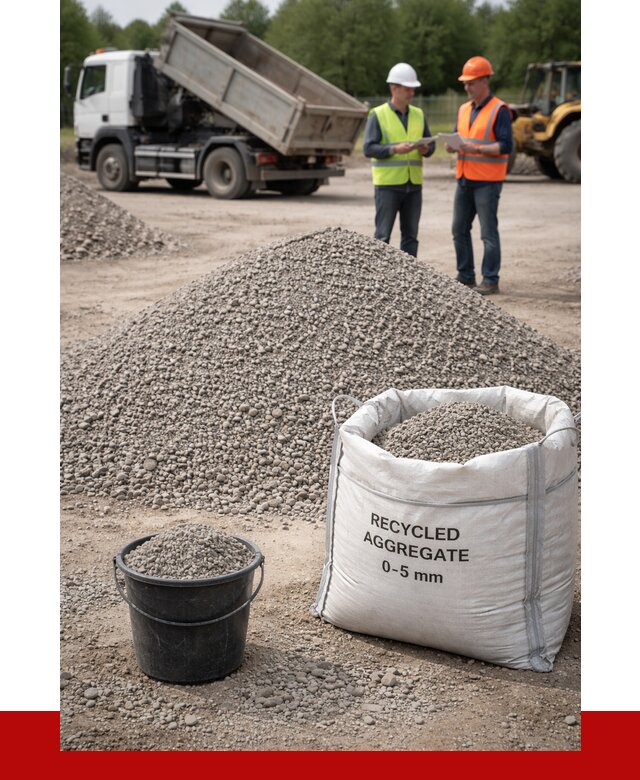 Вторичный щебень фракция 0-5 в Протвине от 1628 р. ПРОНЕРУДПрн