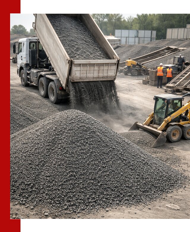 Вторичный щебень фракция 0–5 с доставкой в Протвине