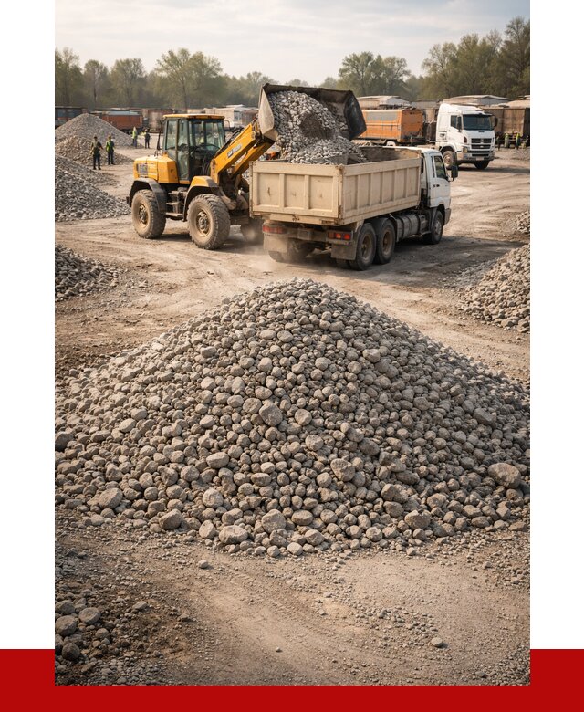 Вторичный щебень фракция 40-70 в Протвине от 1770 р, ПРОНЕРУДПрн