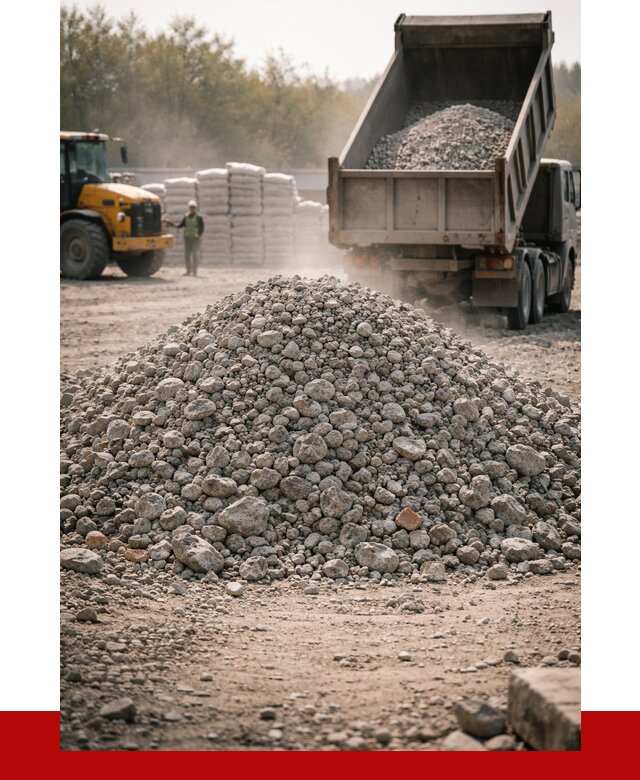 Вторичный щебень фракция 70-150 в Протвине от 1425 р. | ПРОНЕРУДПрн