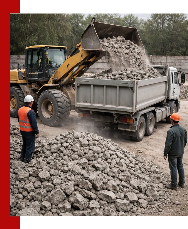 Вторичный щебень фракция 70–150 в Протвине с доставкой