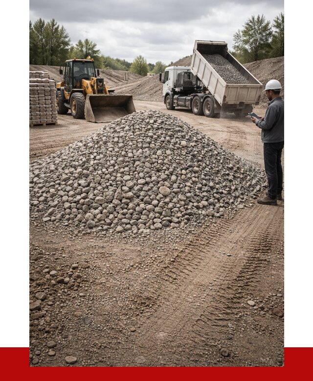 Купить бетонный щебень в Протвине, от 3256 р. ПРОНЕРУДПрн