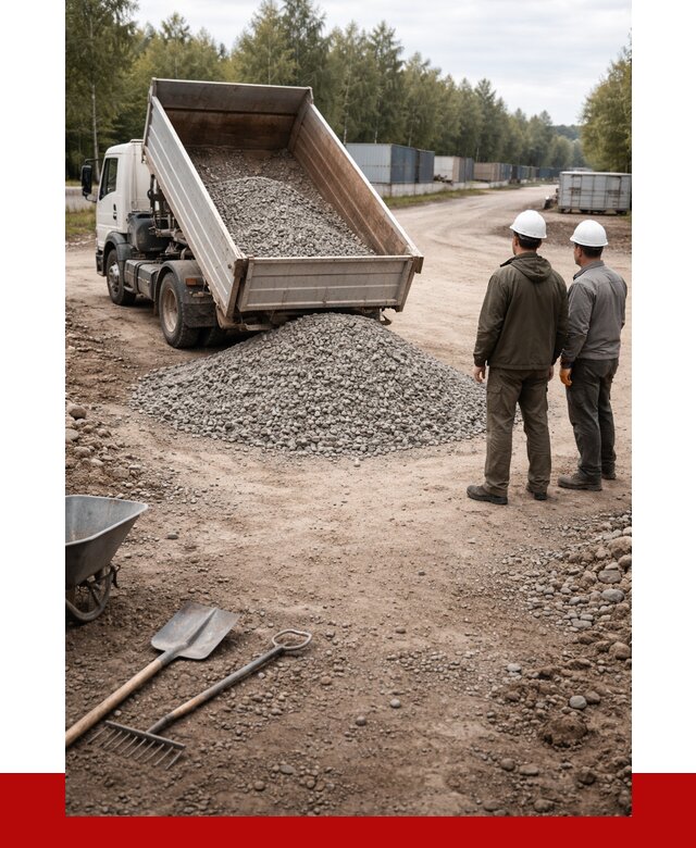 Бетонный щебень фракция 5-20 в Протвине от 3256 р., ПРОНЕРУДПрн