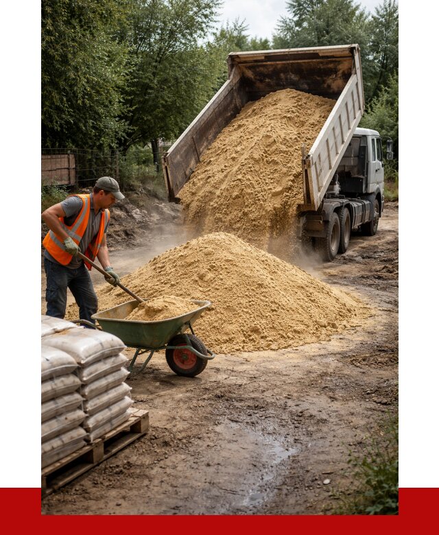 Купить песок с доставкой в Протвине от 1832 р. | ПРОНЕРУДПрн