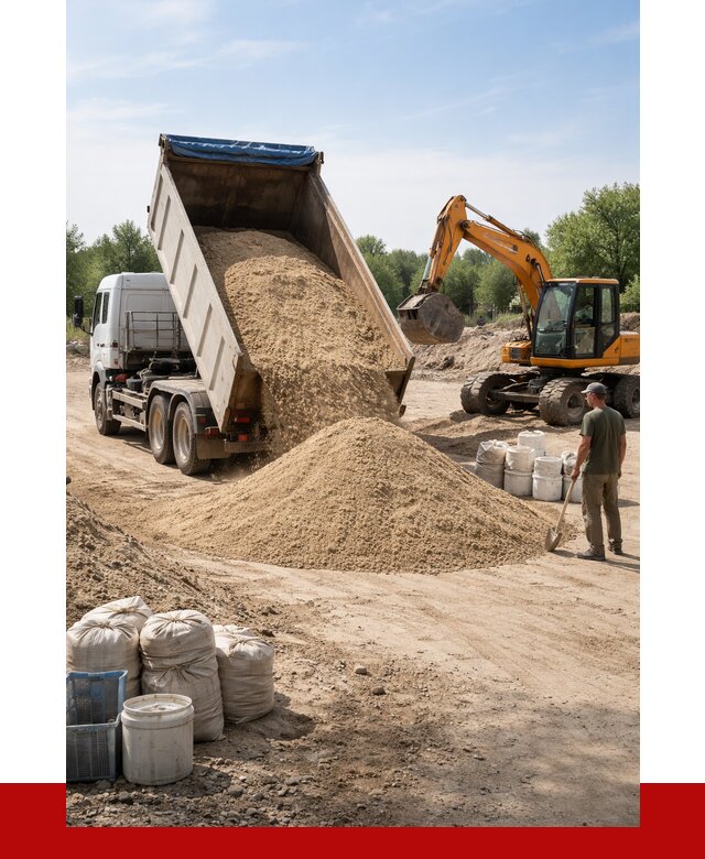 Купить речной песок в Протвине от 1221 р. за куб | ПРОНЕРУДПрн