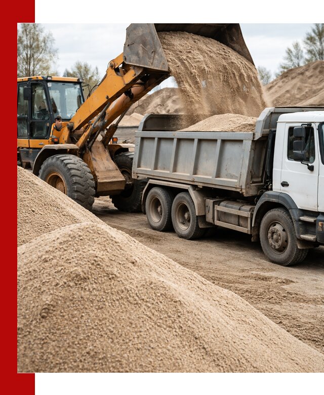 Доставка сеяного песка в Протвине оптом и в розницу