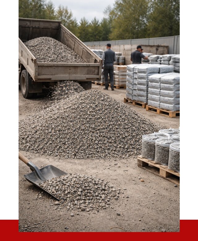 Гравий фракция 5-20 в Протвине купить от 2340 р. ПРОНЕРУДПрн