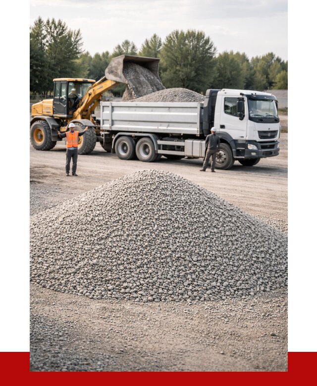 Купить мытый гравий в Протвине от 3561 р, доставка ПРОНЕРУДПрн