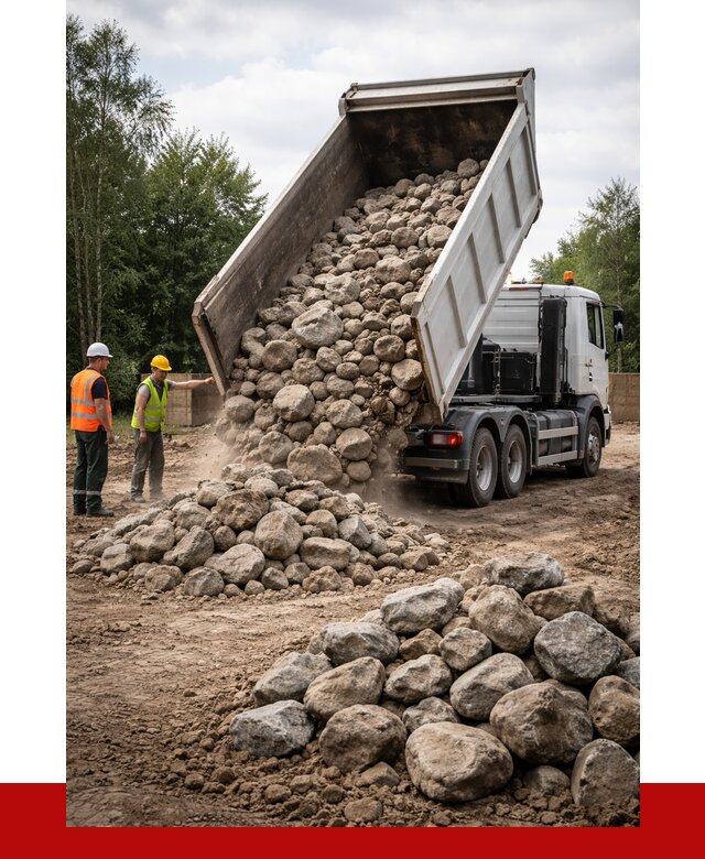 Купить булыжник в Протвине с доставкой от 4579 р. за куб | ПРОНЕРУДПрн