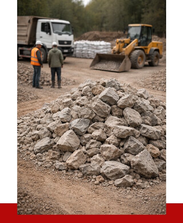 Купить бутовый камень с доставкой в Протвине от 2340 р. | ПРОНЕРУДПрн