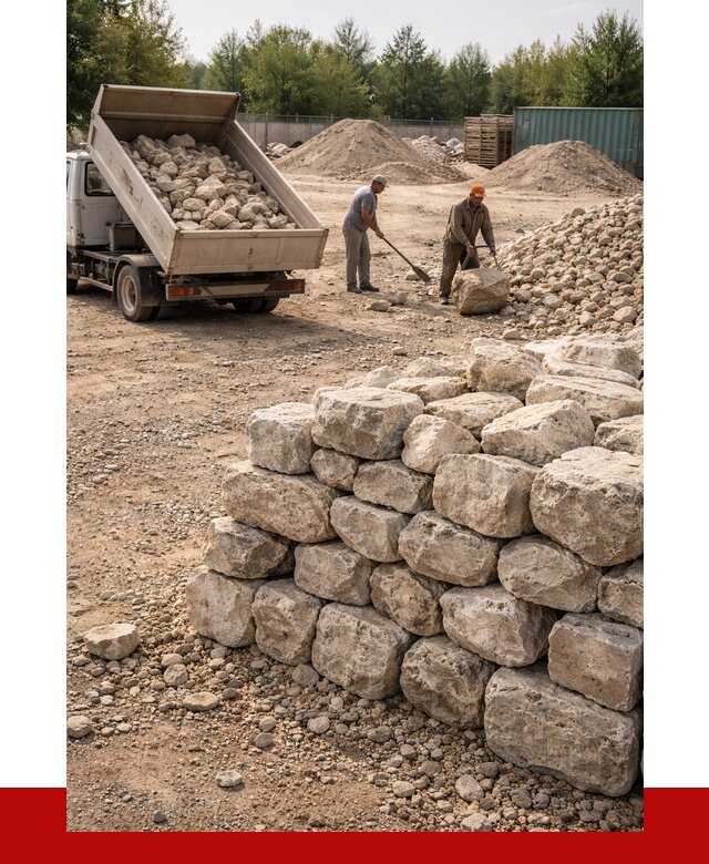 Бутовый камень известняковый в Протвине от 4274 р. | ПРОНЕРУДПрн