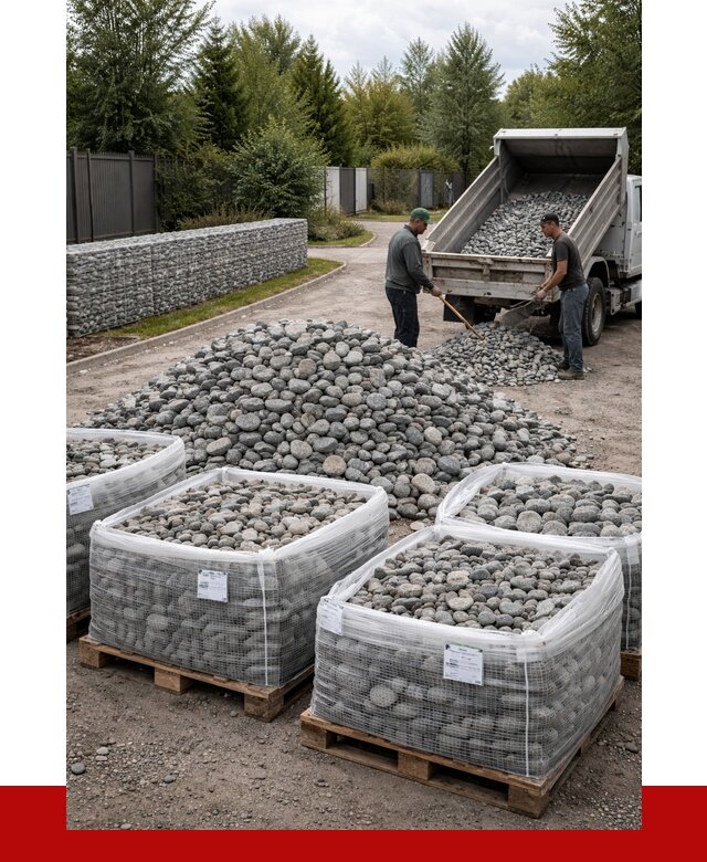 Камень для габионов в Протвине от 4274 р. за куб | ПРОНЕРУДПрн