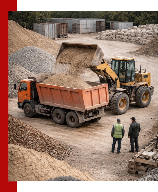 Доставка сыпучих смесей и смесей для стройки в Протвине