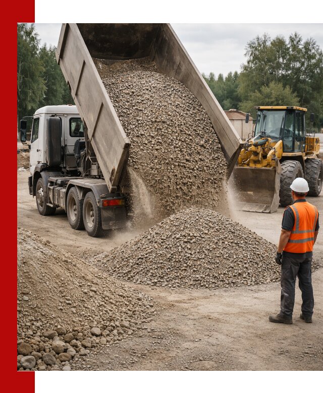 Доставка щпс в Протвине — щебеночно-песчаная смесь под заборы и дорожки