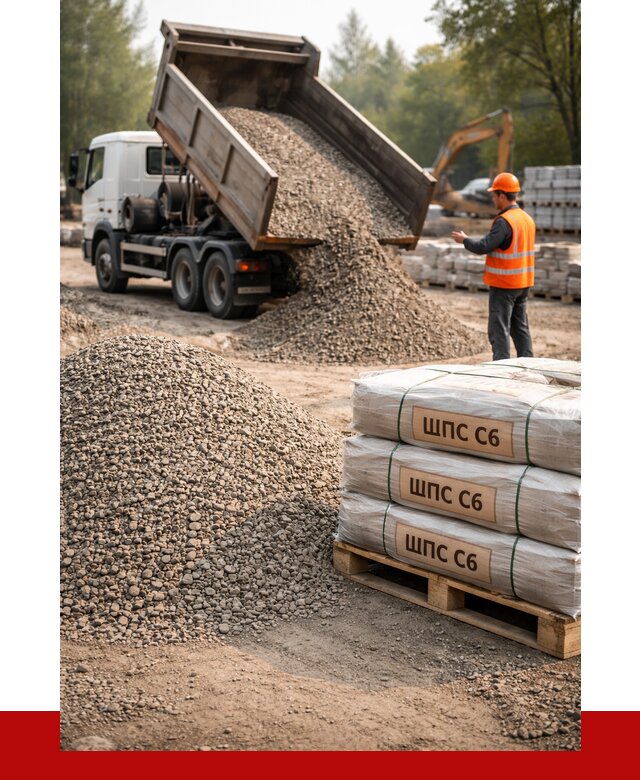 ЩПС С6 в Протвине с доставкой от 2239 р. за куб | ПРОНЕРУДПрн