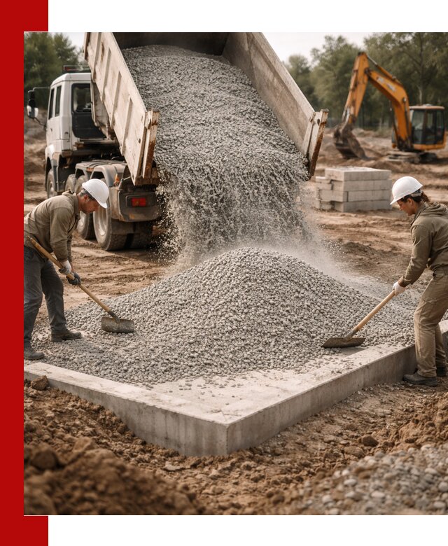 Доставка и продажа отсева для бетона в Протвине