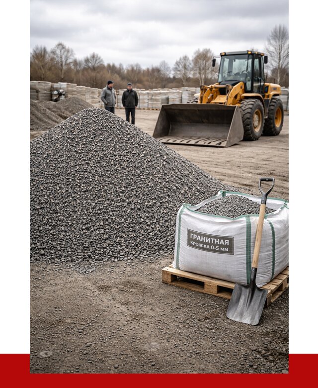 Купить гранитную крошку в Протвине от 4884 р. с доставкой | ПРОНЕРУДПрн