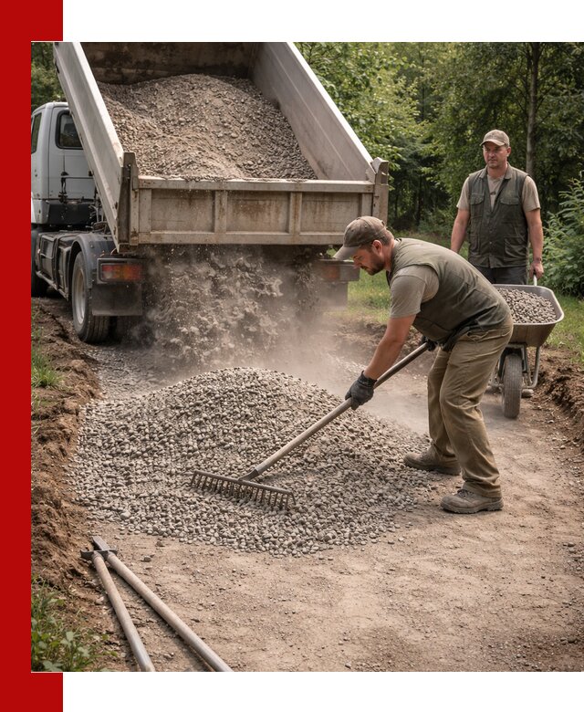 Каменная крошка для дорожек с доставкой в Протвине
