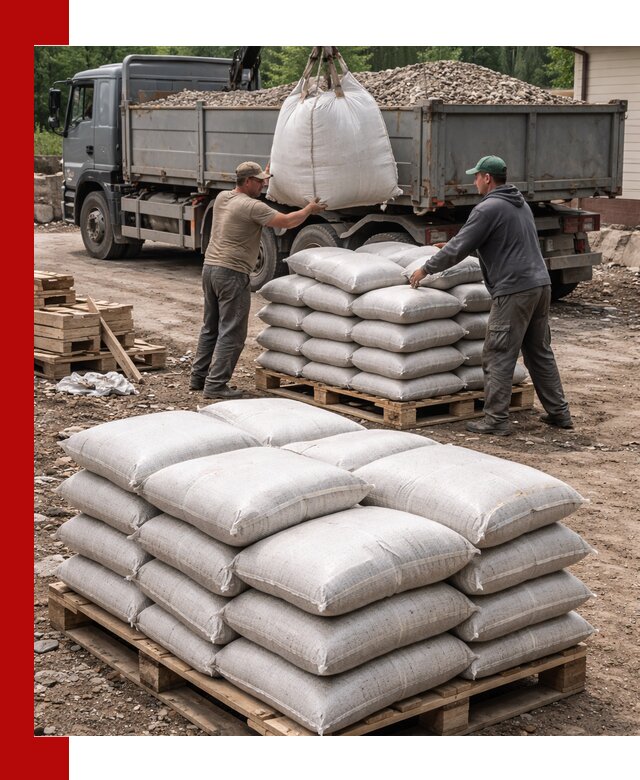 Керамзит в мешках с доставкой в Протвине от компании-поставщика