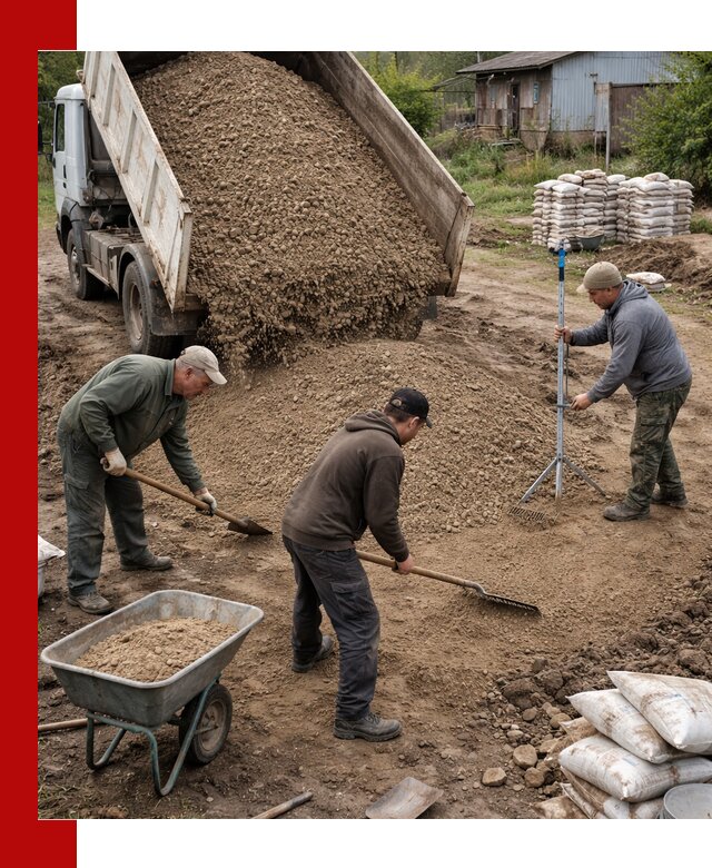 Керамзитовый песок с доставкой в Протвине оптом и в розницу