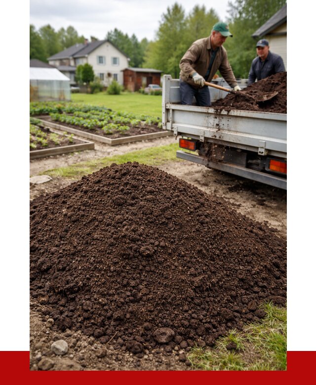 Плодородный грунт в Протвине с доставкой от 4274 р. | ПРОНЕРУДПрн