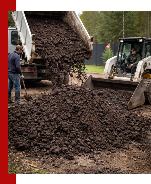 Плодородный грунт с доставкой в Протвине для садов и огородов