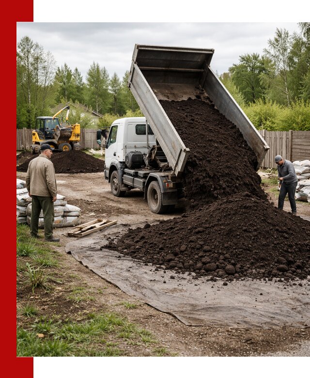 Доставка качественного почвогрунта в Протвине оптом и в розницу