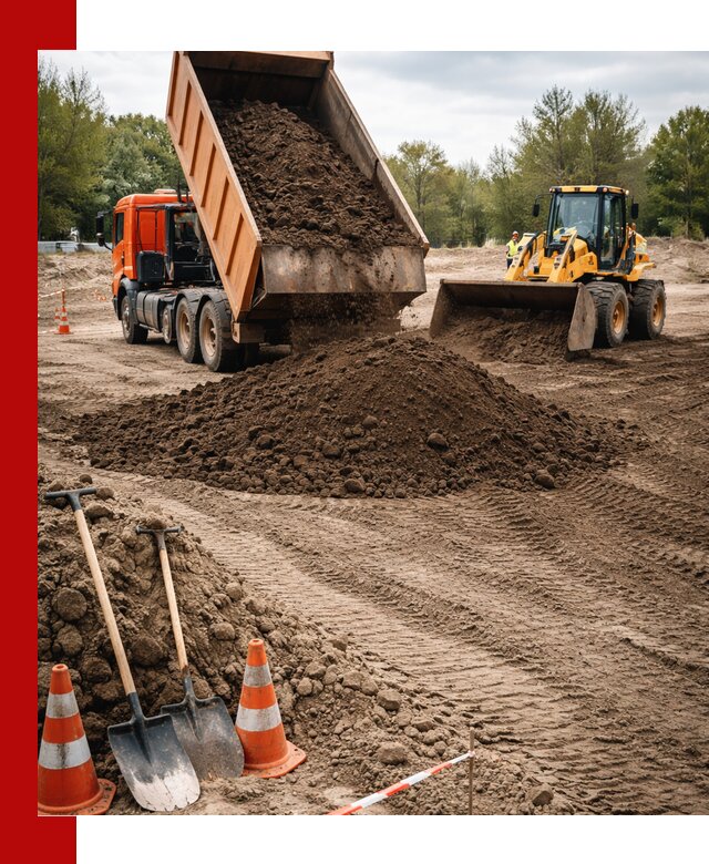 Поставка и доставка планировочного грунта в Протвине