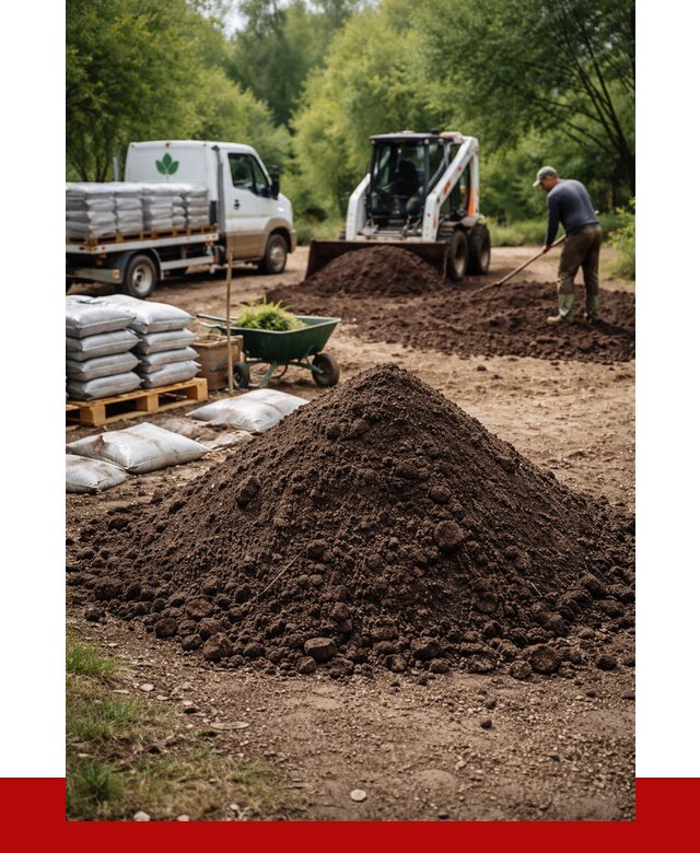 Грунт для озеленения с доставкой в Протвине от 1832 р. | ПРОНЕРУДПрн