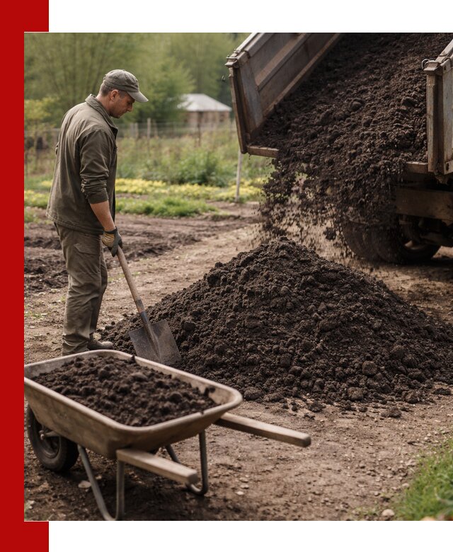 Доставка качественной земли для огорода в Протвине