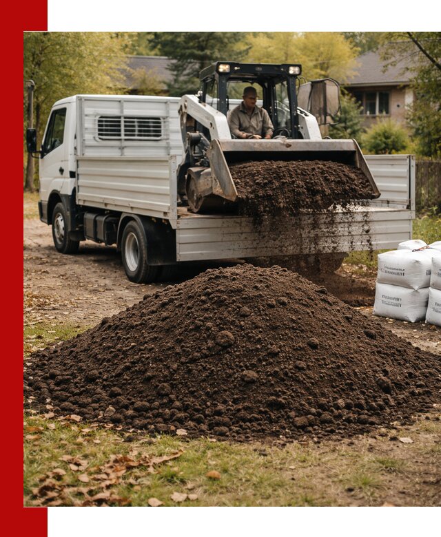 Доставка садовой земли в больших объёмах в Протвине