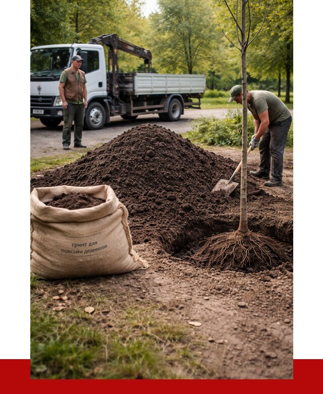 Грунт для посадки деревьев в Протвине от 1221 р. | ПРОНЕРУДПрн
