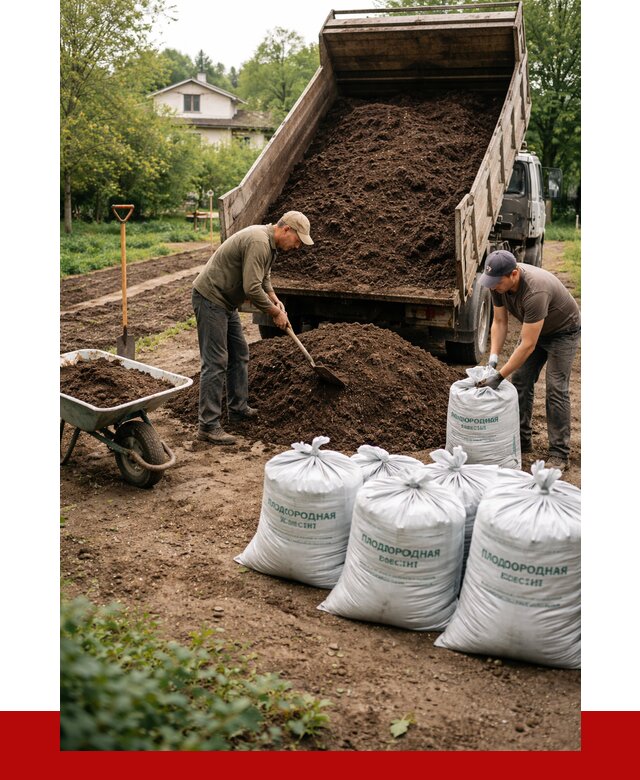 Плодородная смесь в Протвине от 4274 р./куб с доставкой | ПРОНЕРУДПрн