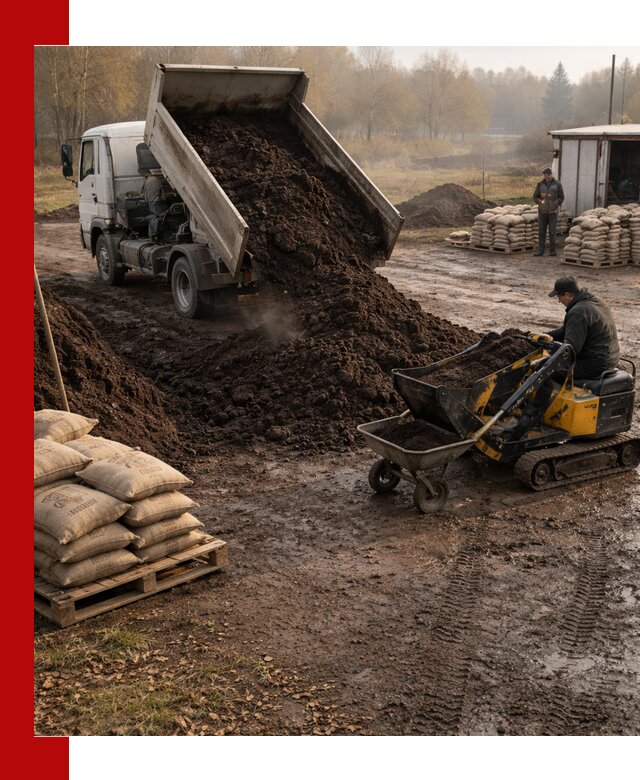 Кислый торф в доставке по выгодным ценам в Протвине