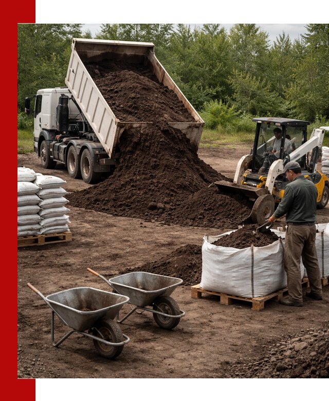 Доставка и продажа торфогрунта в Протвине оптом и в розницу