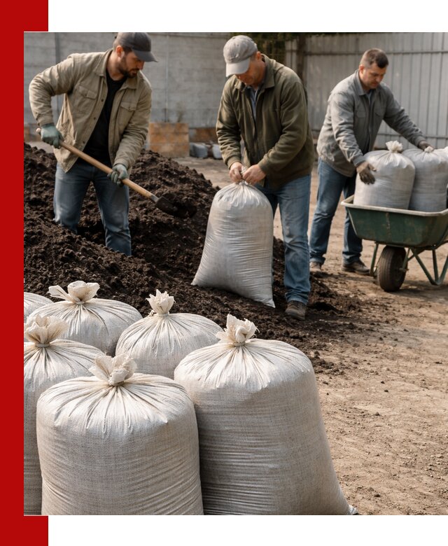 Купить чернозем в мешках с доставкой в Протвине