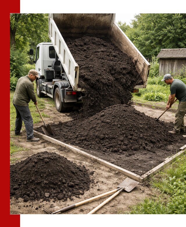 Купить чистый чернозем для огорода с доставкой в Протвине
